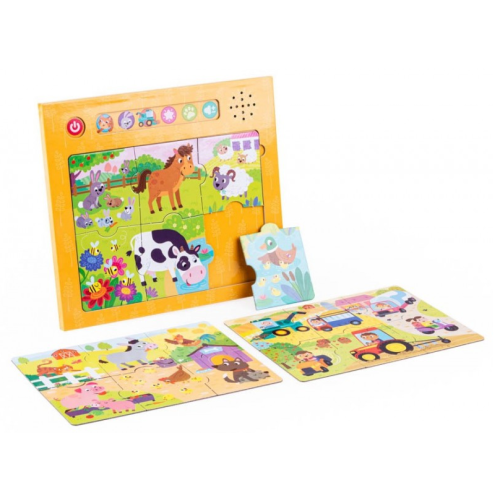 Puzzle Dźwięki wokół nas - Wieś DUMEL DG 82726